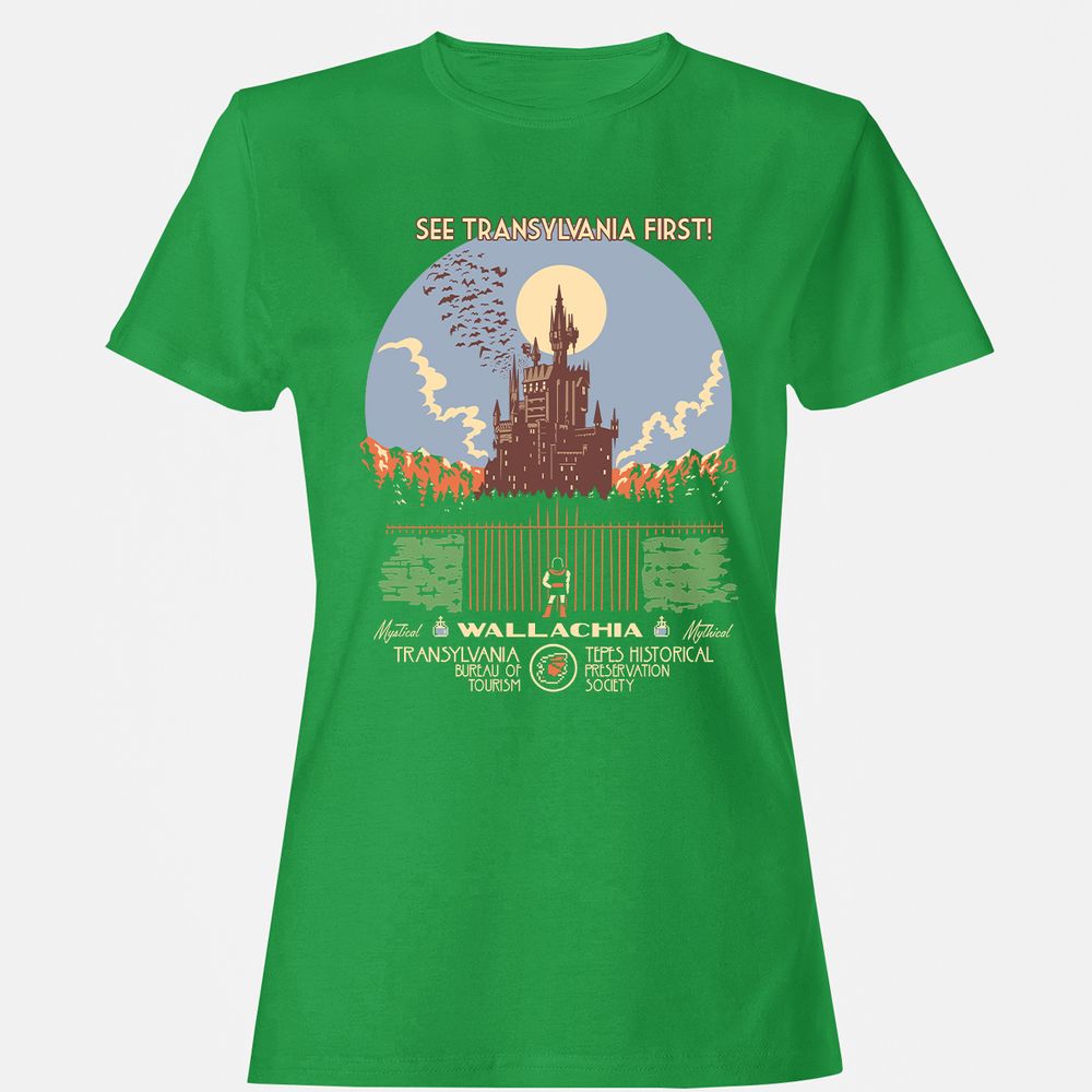 Women's T-Shirt - 8DZ25TYT - Irish Green - 7