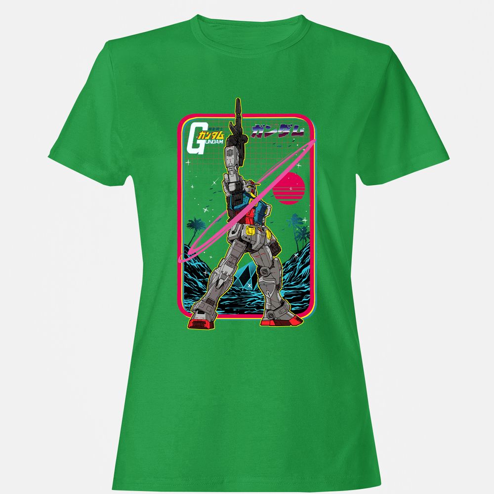 Women's T-Shirt - 3TJU6KGD - Irish Green - 7