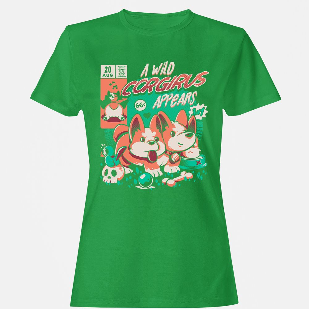 Women's T-Shirt - 3BSRU41K - Irish Green - 7