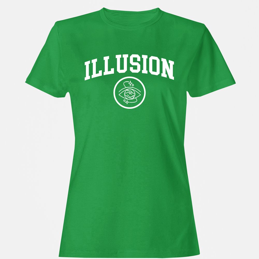 Women's T-Shirt - GQA5CJYC - Irish Green - 7