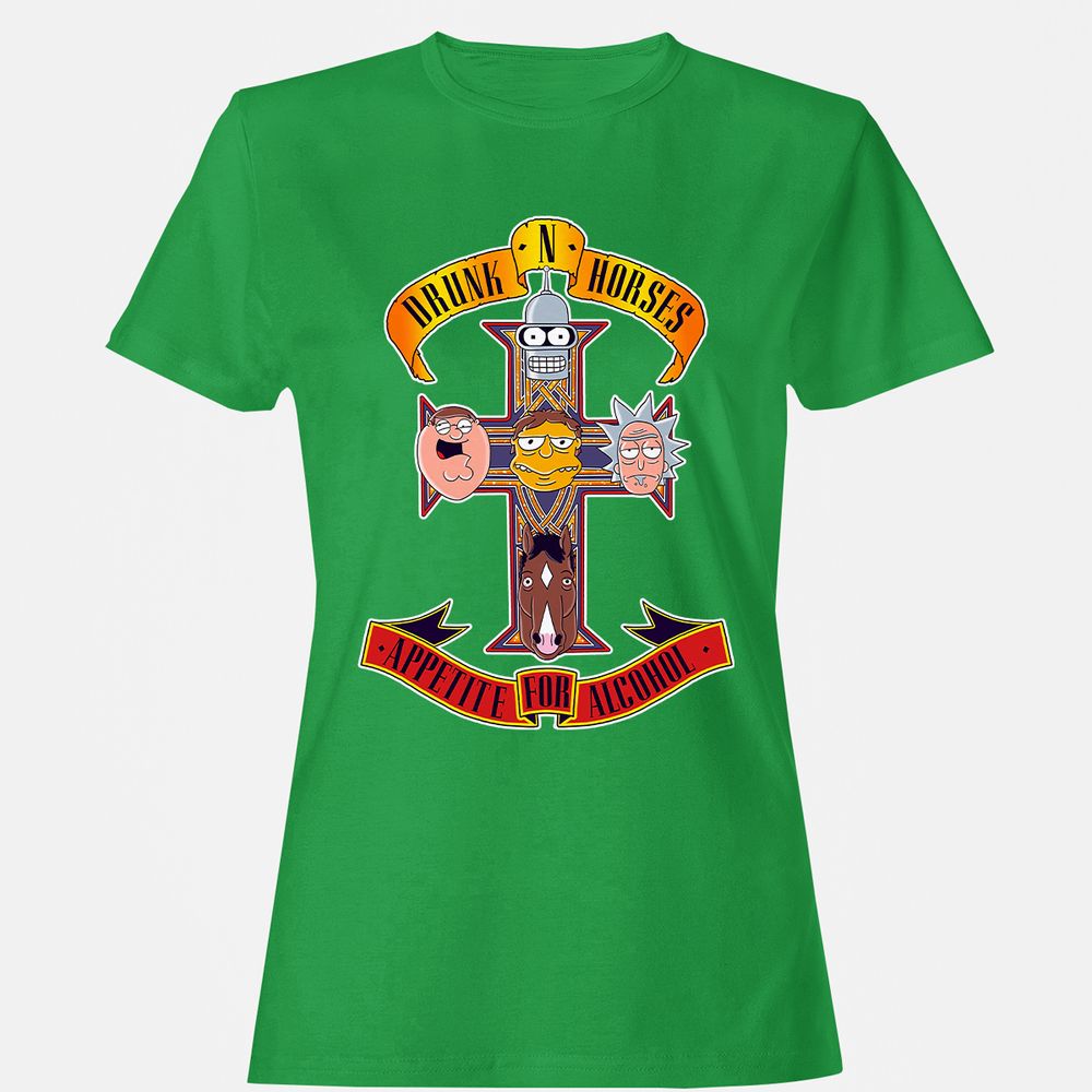 Women's T-Shirt - SHV1YSTU - Irish Green - 7