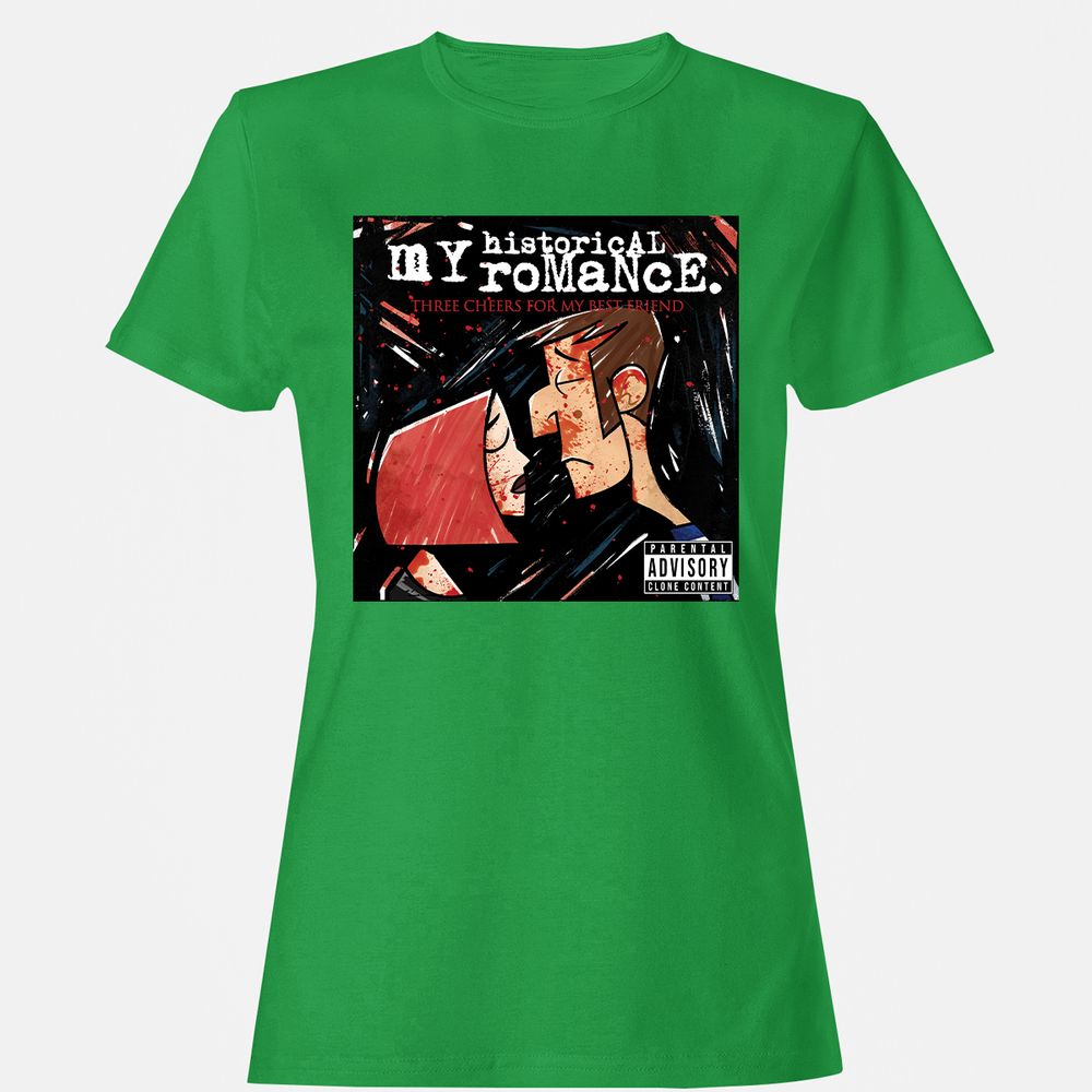 Women's T-Shirt - V9F8BXUR - Irish Green - 7