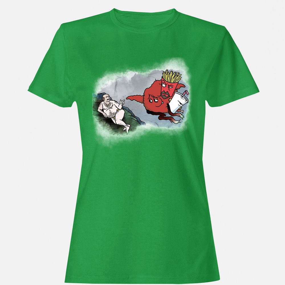 Women's T-Shirt - ULSQV8DJ - Irish Green - 7