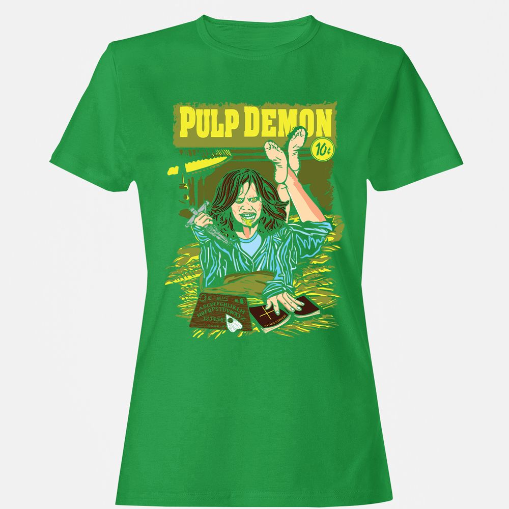 Women's T-Shirt - A2WZBV7P - Irish Green - 7