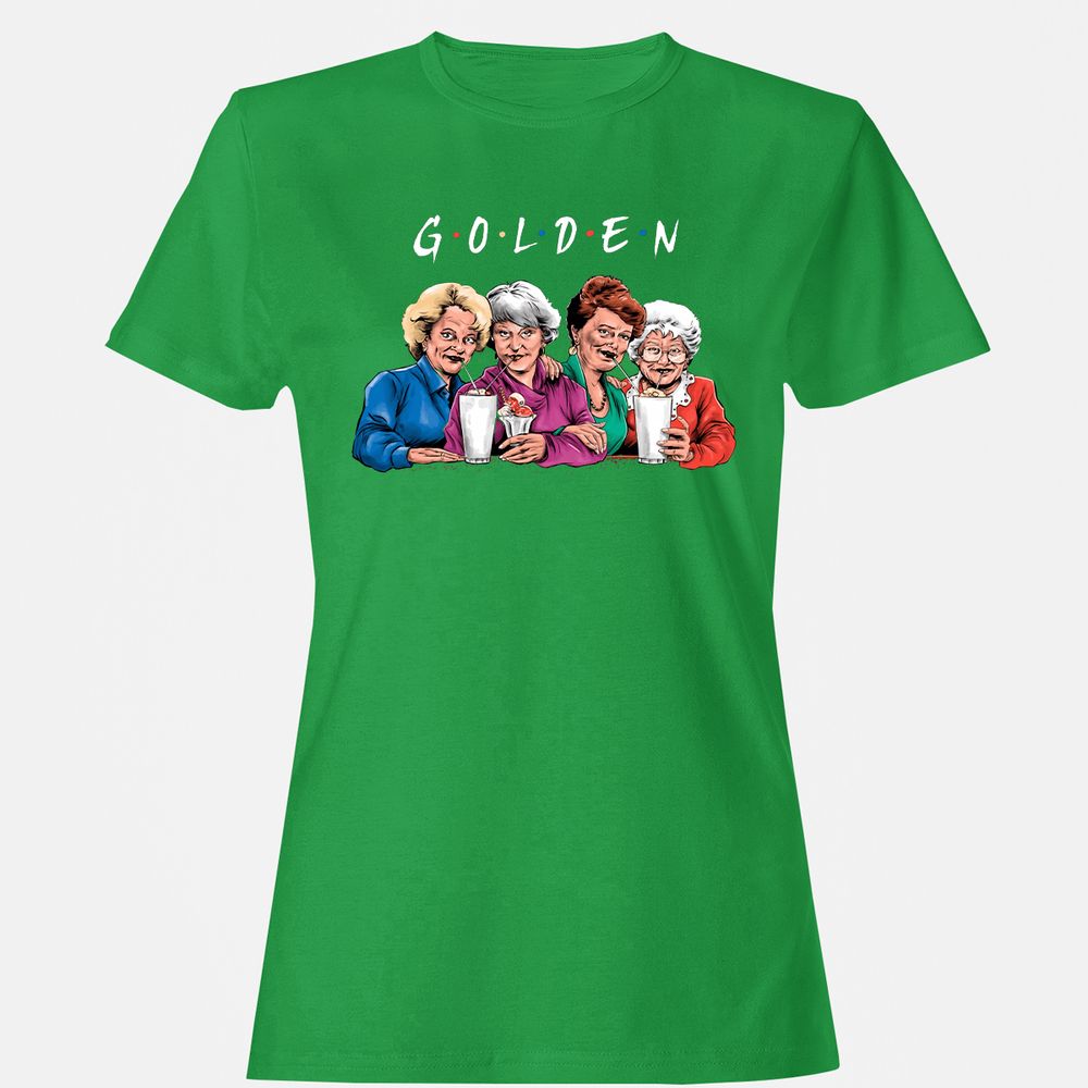 Women's T-Shirt - A5UXB8VQ - Irish Green - 7