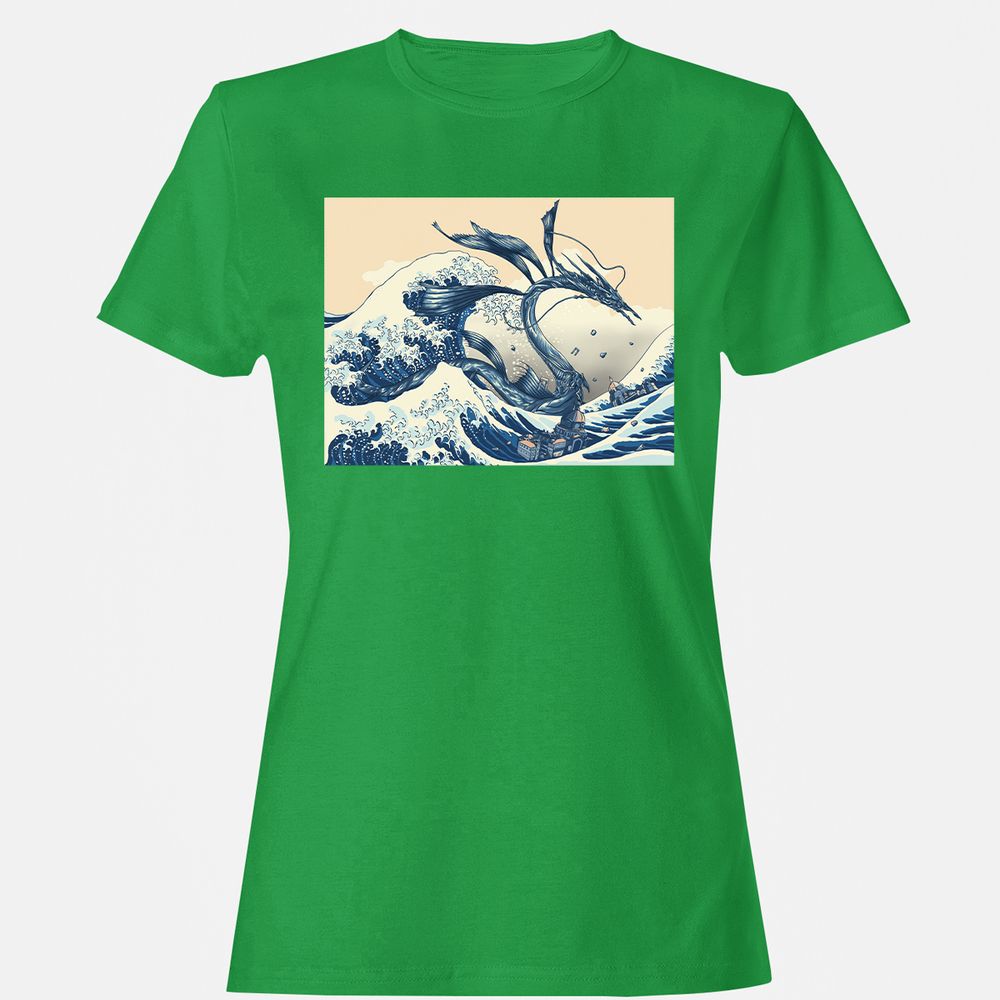 Women's T-Shirt - BG46CBZ3 - Irish Green - 7
