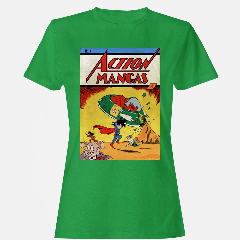 Women's T-Shirt - AKBJNXLG - Irish Green - 7