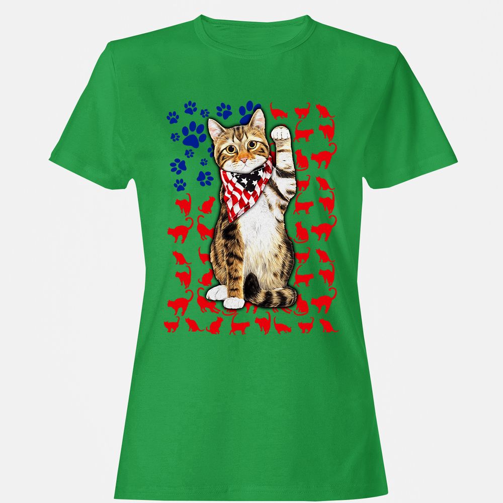 Women's T-Shirt - 71XDT1WD - Irish Green - 7