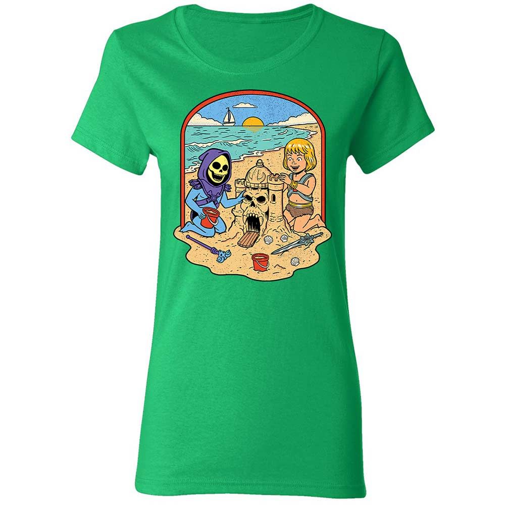 Women's T-Shirt - YNUF8AXW - Irish Green - 7