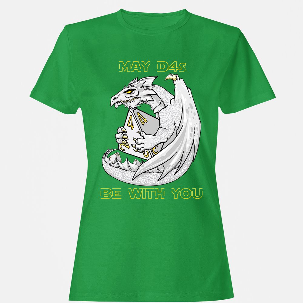 Women's T-Shirt - 8AFGFZMK - Irish Green - 7