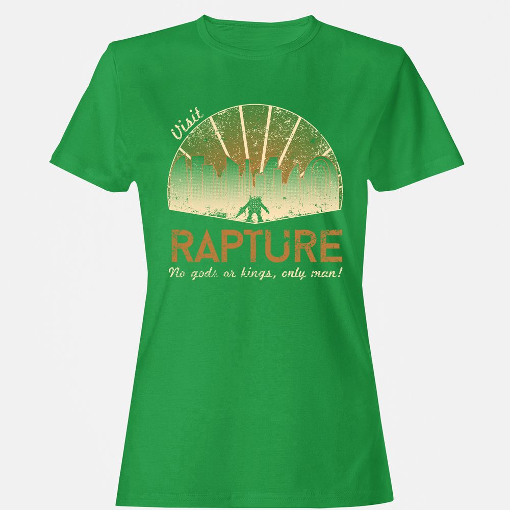 Women's T-Shirt - VJJFR4U6 - Irish Green - 7