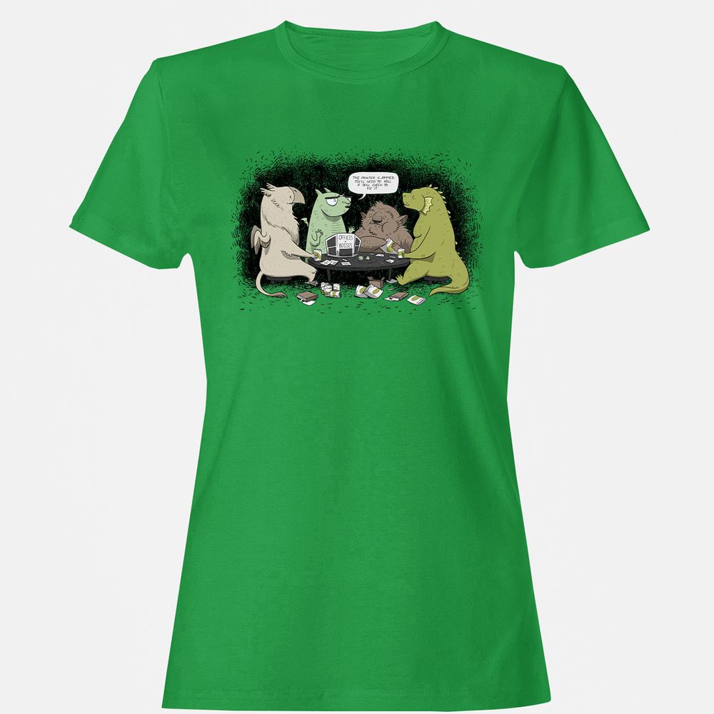 Women's T-Shirt - DX6RP37H - Irish Green - 7