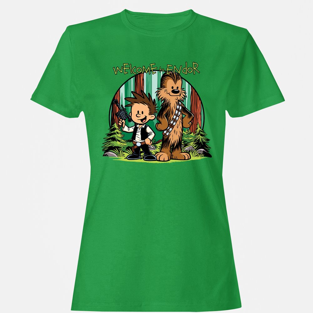 Women's T-Shirt - 93QVQBC4 - Irish Green - 7