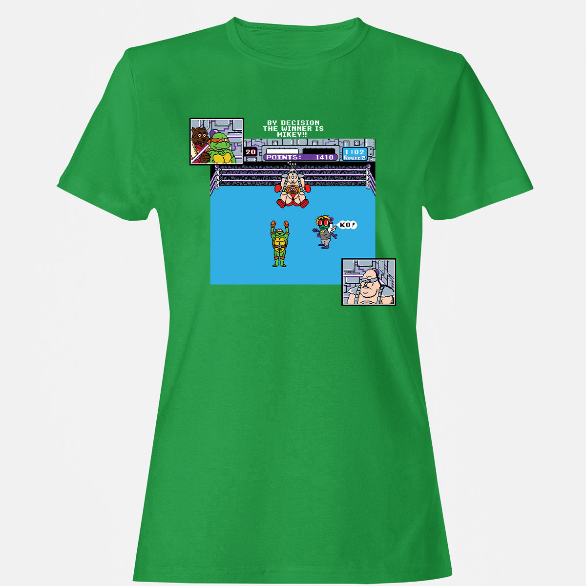 Women's T-Shirt - ZGR9FYN7 - Irish Green - 7