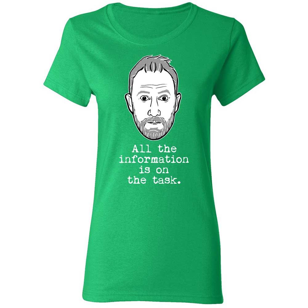 All the information is on the task - Irish Green - 7
