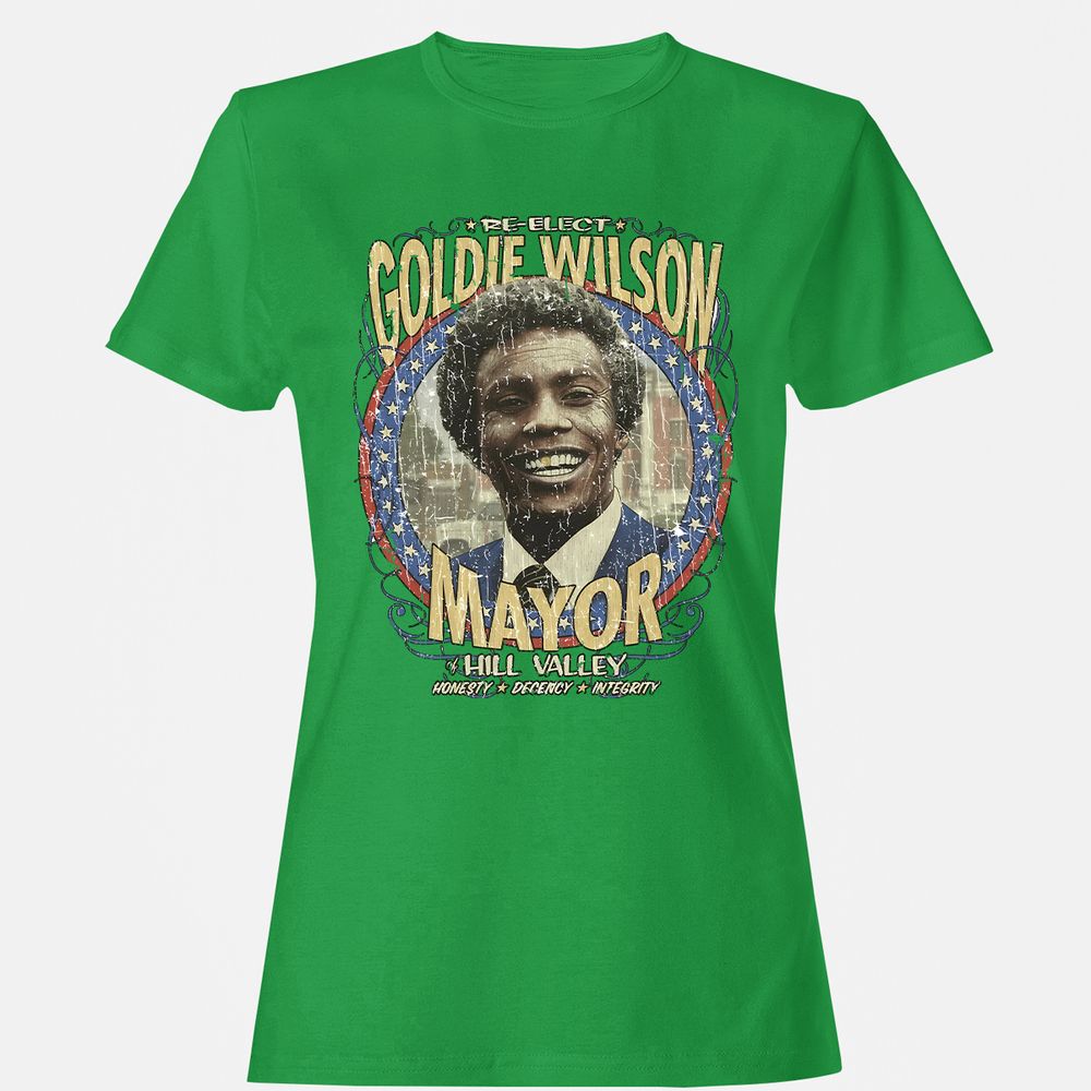 Re-Elect Mayor Goldie Wilson - Irish Green - 7