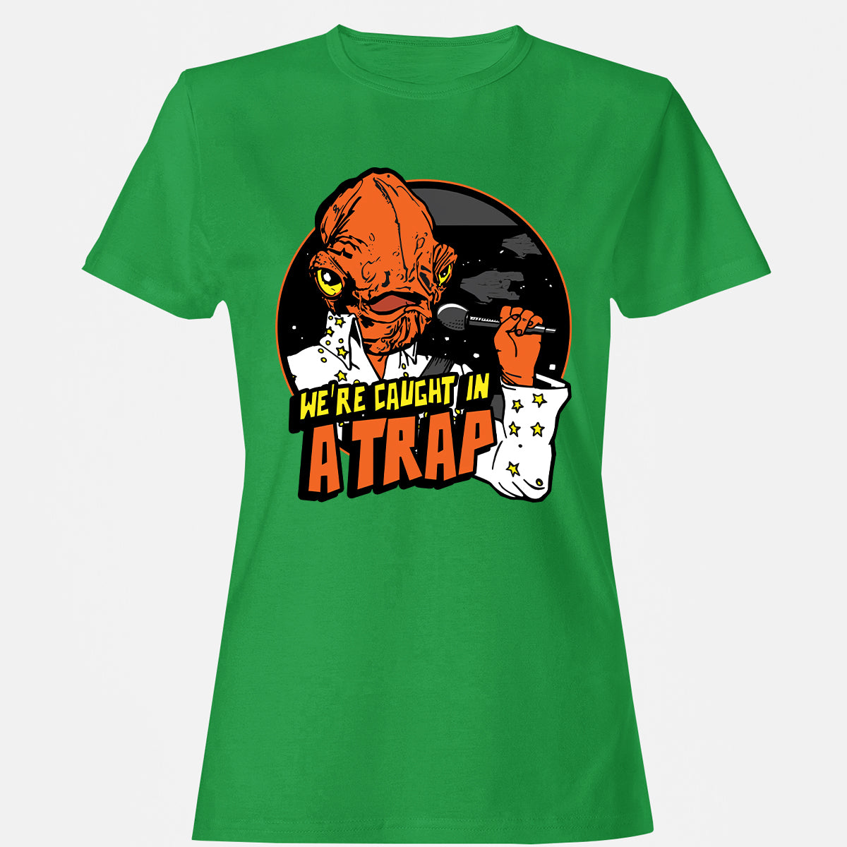 Women's T-Shirt - 7AVC4LGZ - Irish Green - 7