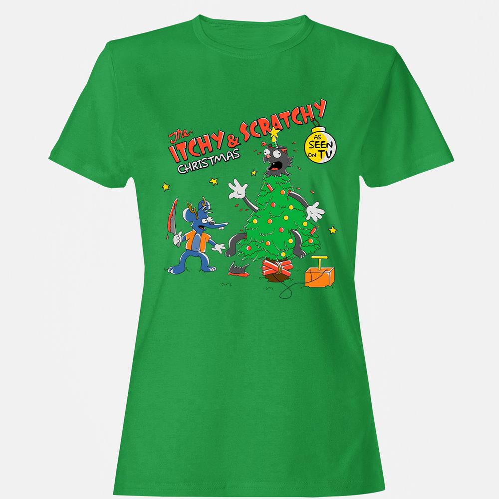 Women's T-Shirt - C8CV9G56 - Irish Green - 7
