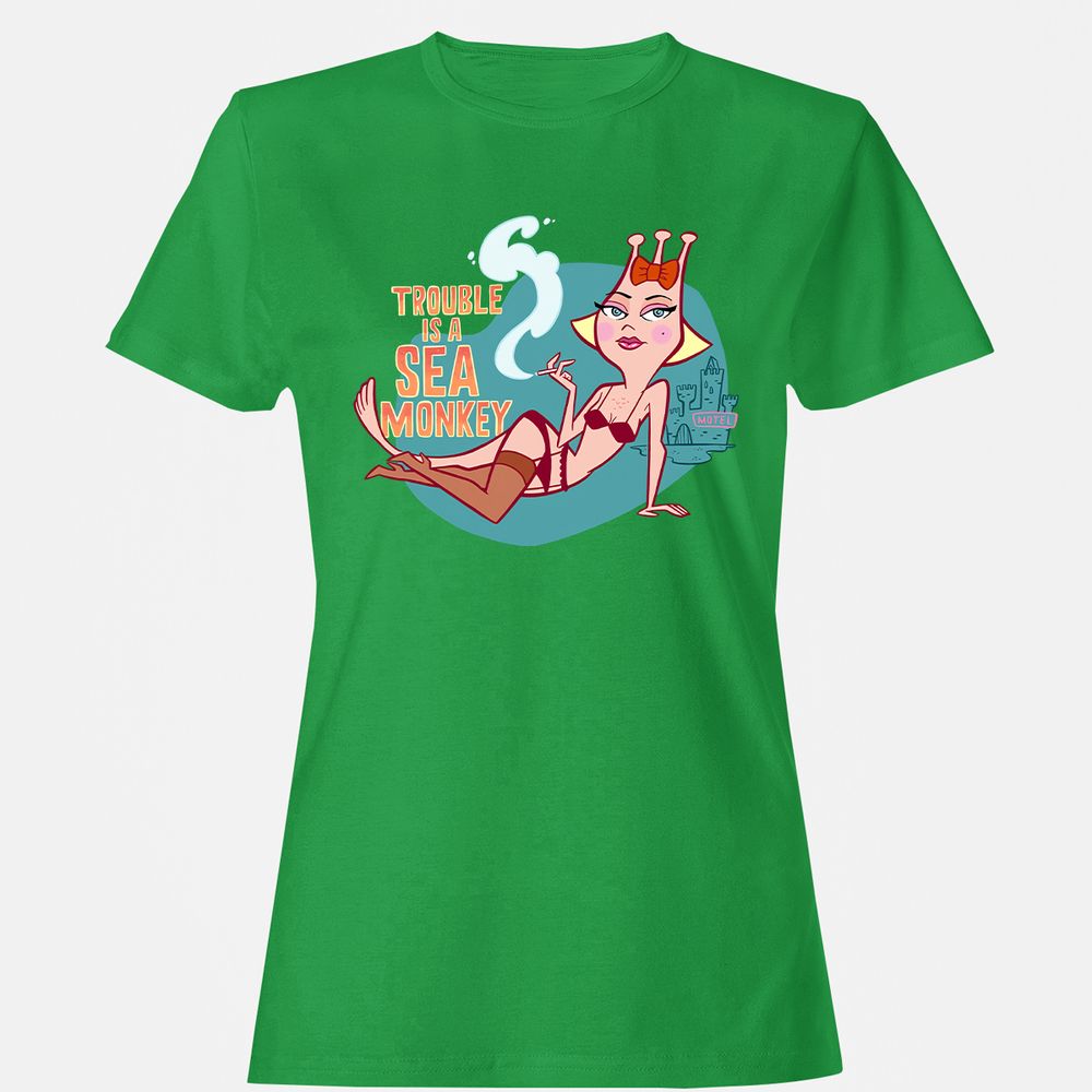 Women's T-Shirt - 9RL5BVJ6 - Irish Green - 7