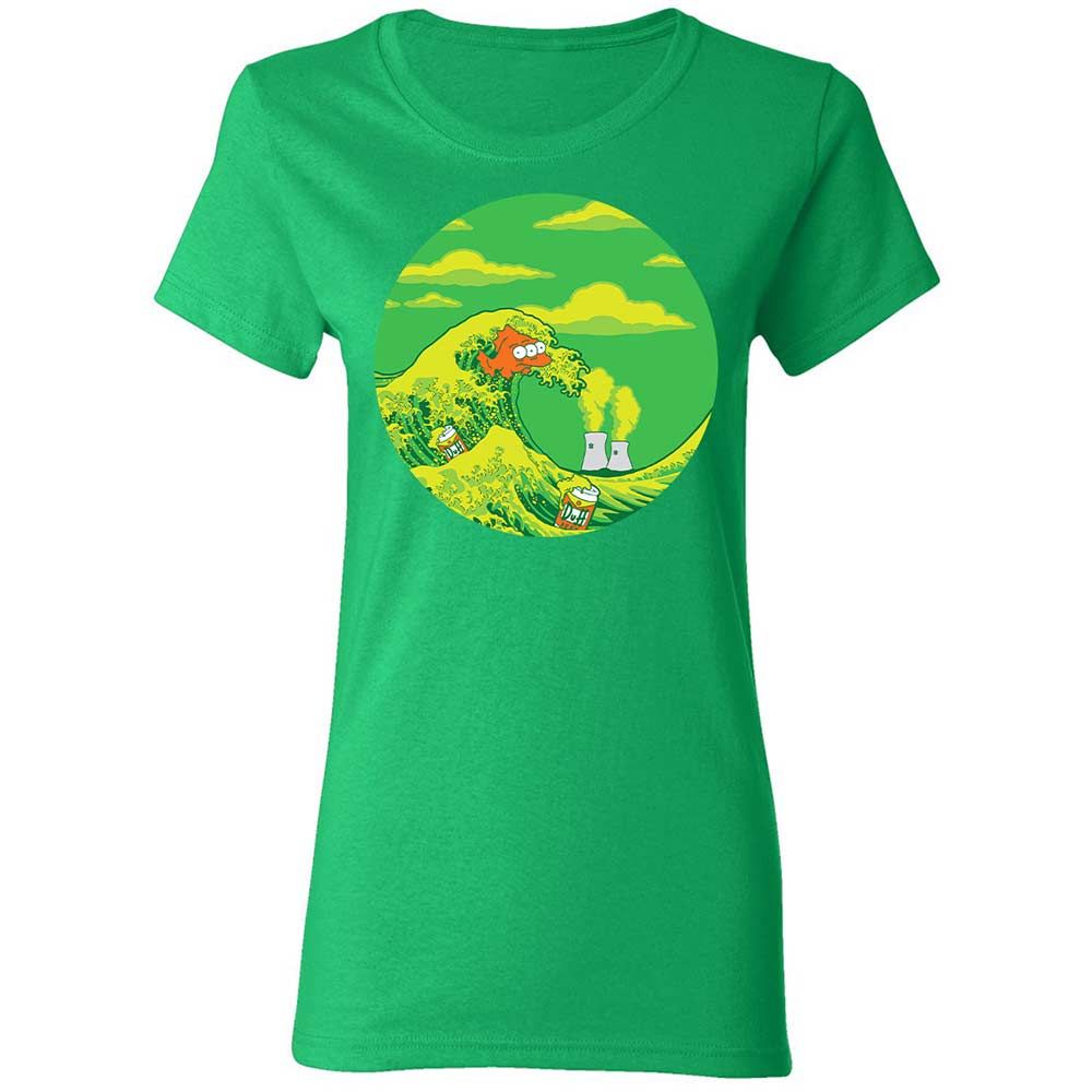 Great Wave Off Springfield - Irish Green - 7