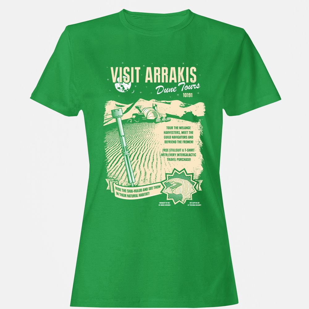 Women's T-Shirt - D3C3RZQY - Irish Green - 7