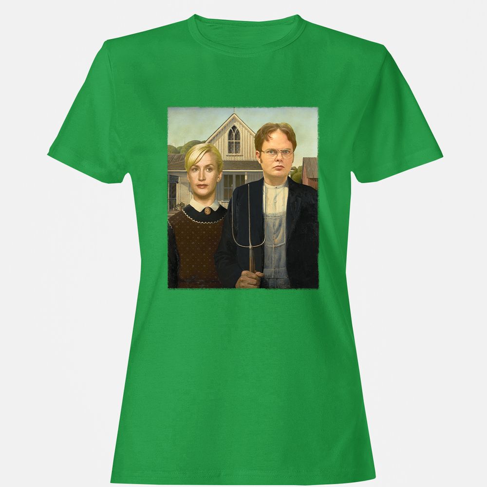 Women's T-Shirt - FE9LNTMG - Irish Green - 7