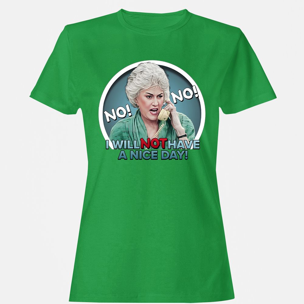 Women's T-Shirt - QFY3BM6Z - Irish Green - 7