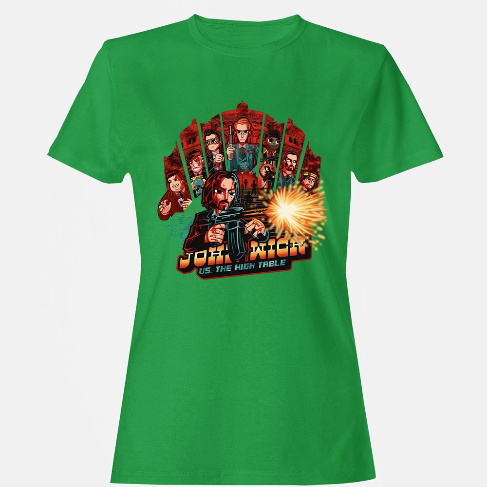 Women's T-Shirt - D7T6Z2N1 - Irish Green - 7