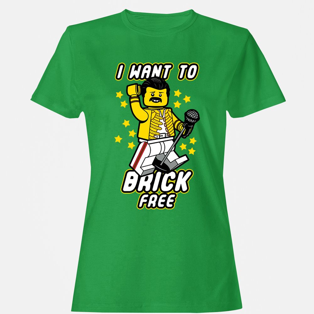 Women's T-Shirt - J7HBEHYQ - Irish Green - 7
