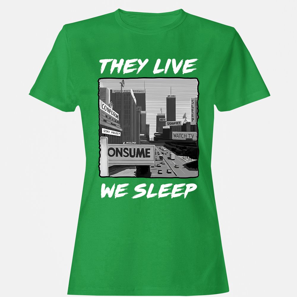 Women's T-Shirt - CR95SDLK - Irish Green - 7