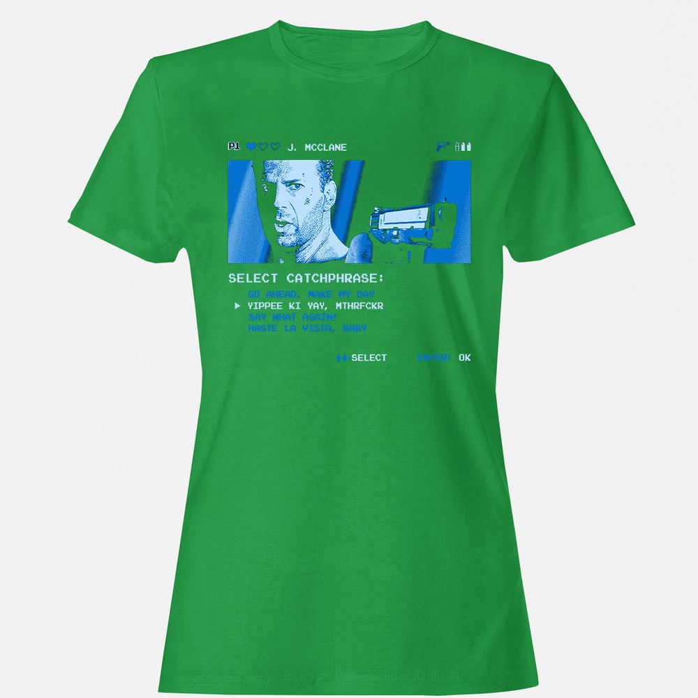Women's T-Shirt - EDDGL1D3 - Irish Green - 7