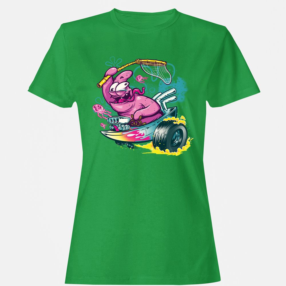 Women's T-Shirt - 4673XA99 - Irish Green - 7