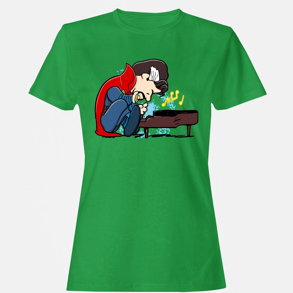 Women's T-Shirt - G9ZB8QBC - Irish Green - 7