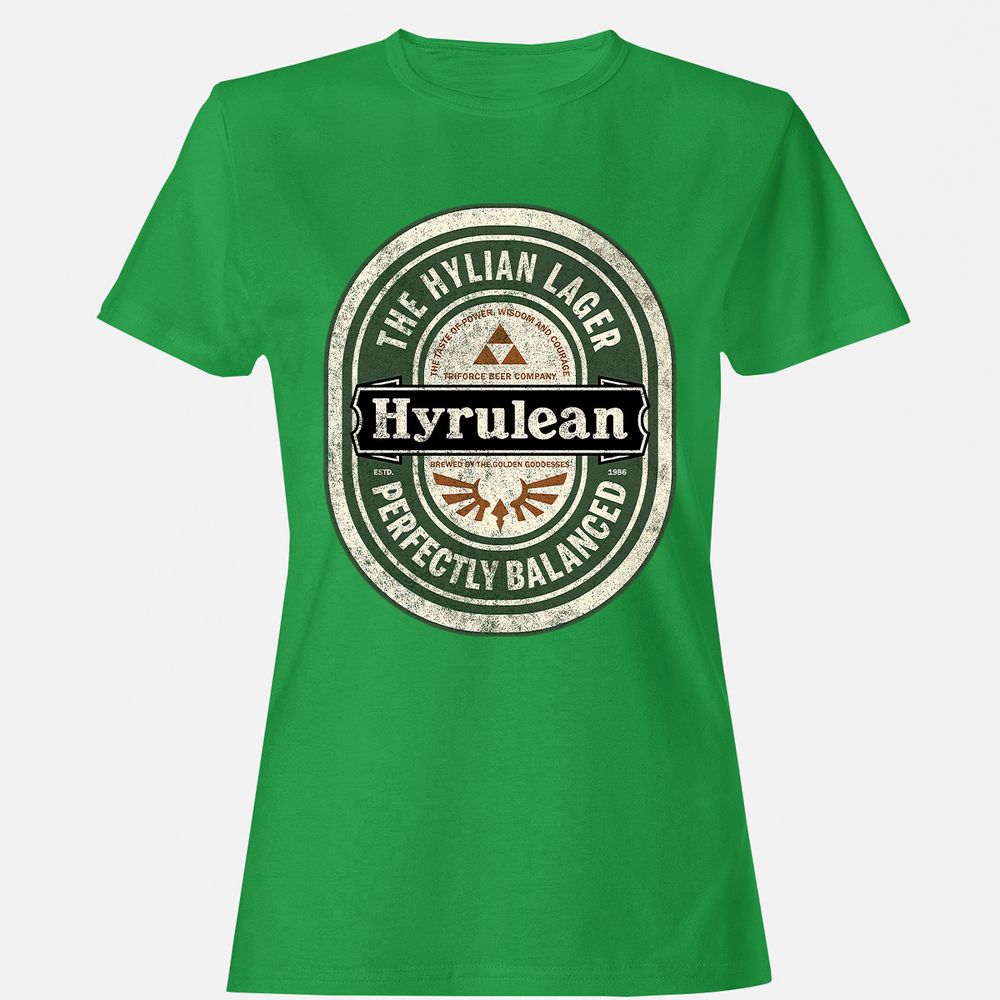 Women's T-Shirt - T2LCYFGJ - Irish Green - 7