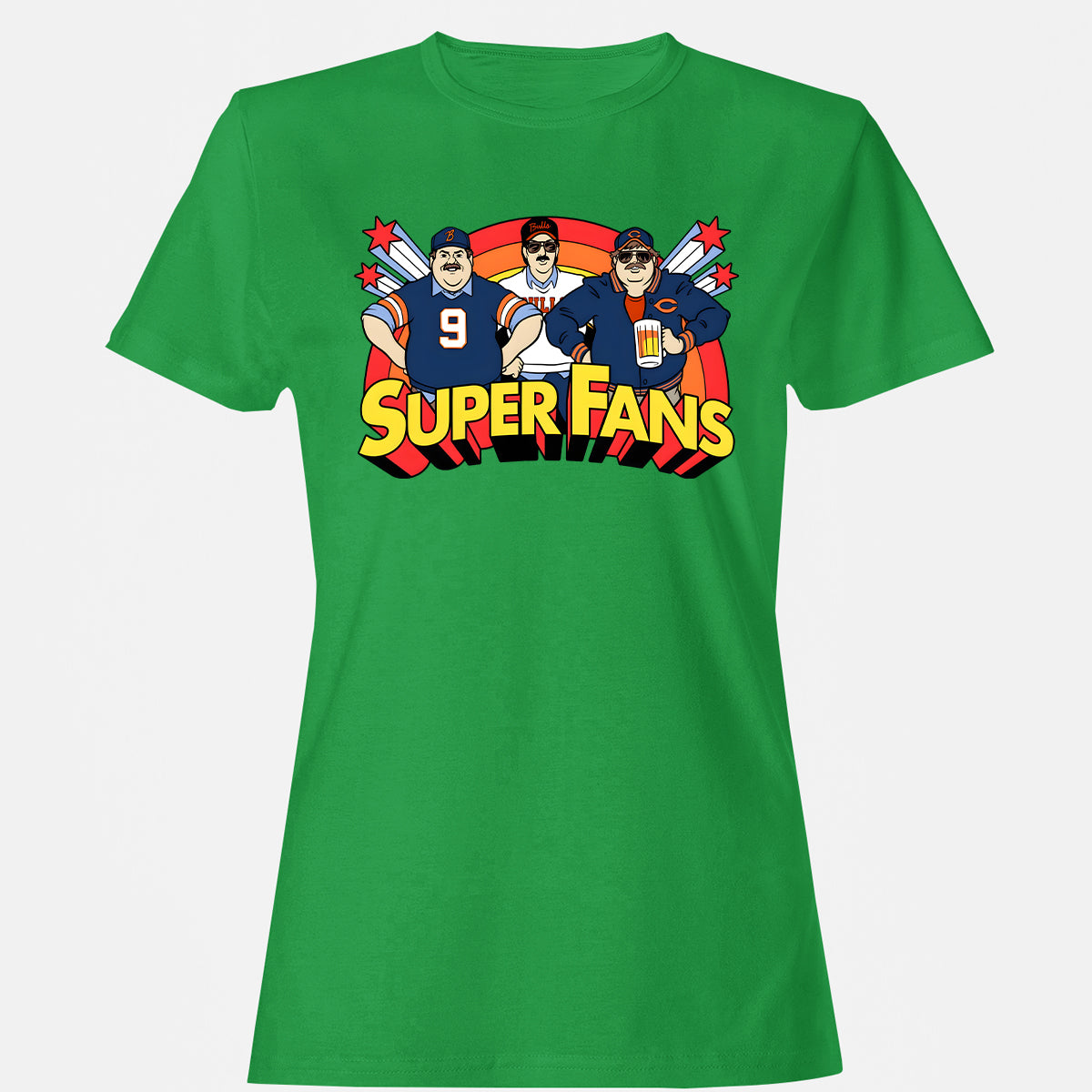 Women's T-Shirt - PJHYYCX6 - Irish Green - 7