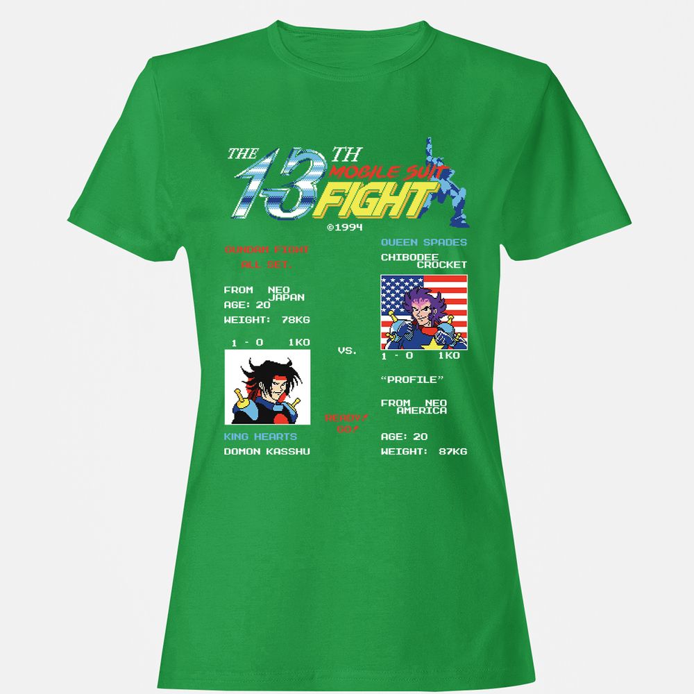 Women's T-Shirt - AVBU1Z8Q - Irish Green - 7