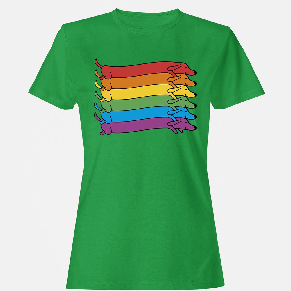 Women's T-Shirt - KTPGPALW - Irish Green - 7