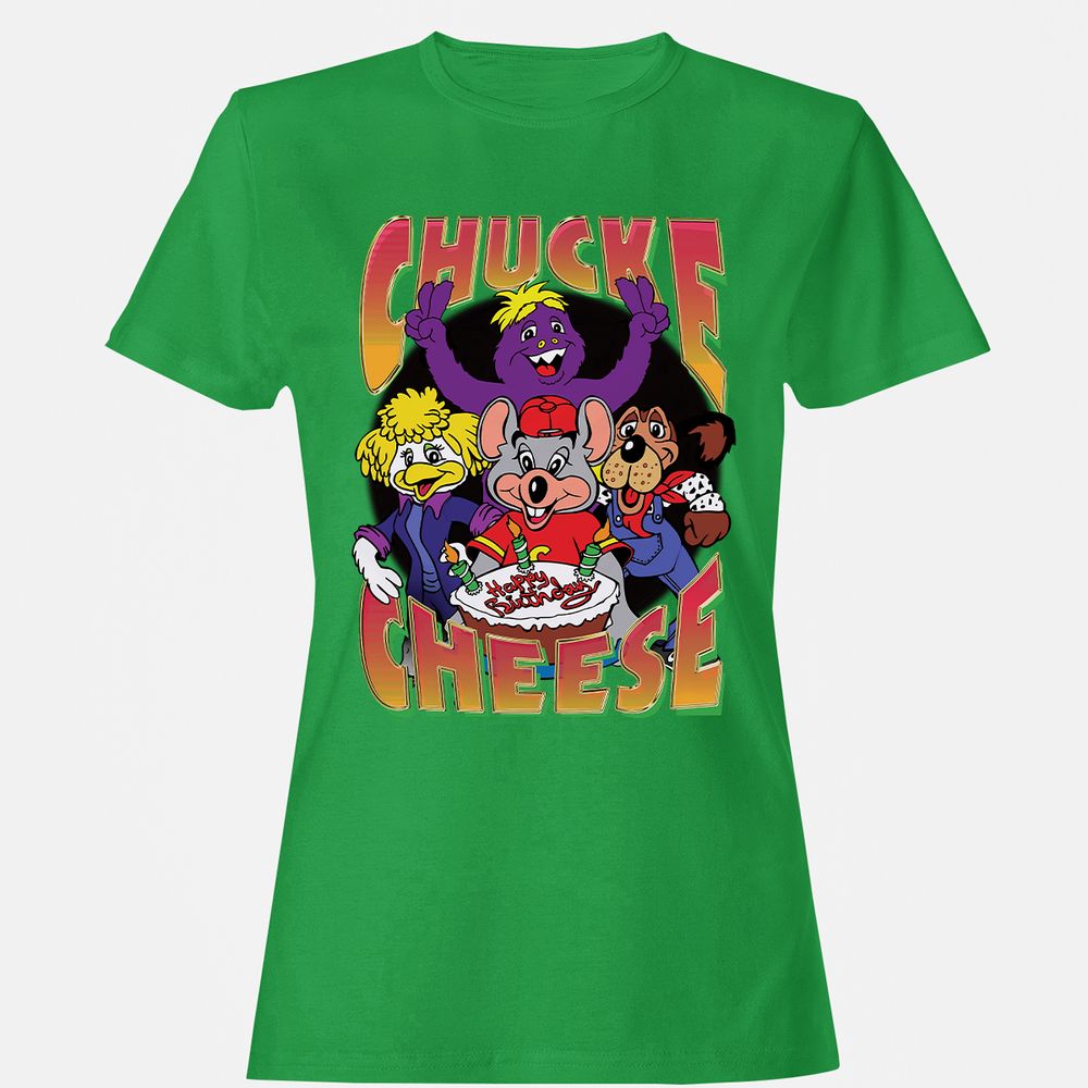 Women's T-Shirt - W4EL8XGZ - Irish Green - 7