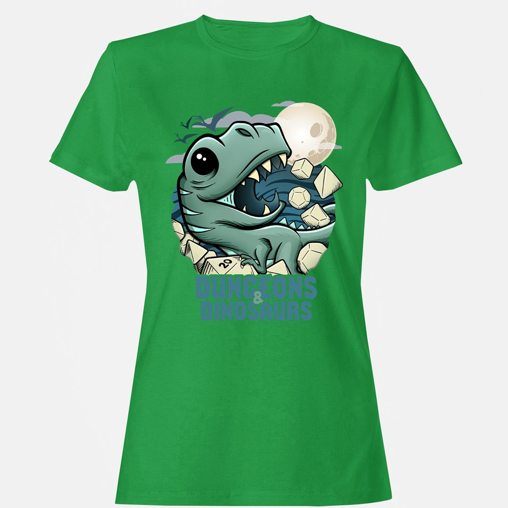 Women's T-Shirt - 4FNHVFH7 - Irish Green - 7