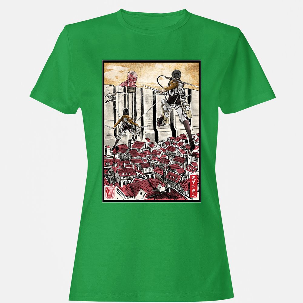 Women's T-Shirt - EJWCKTRY - Irish Green - 7