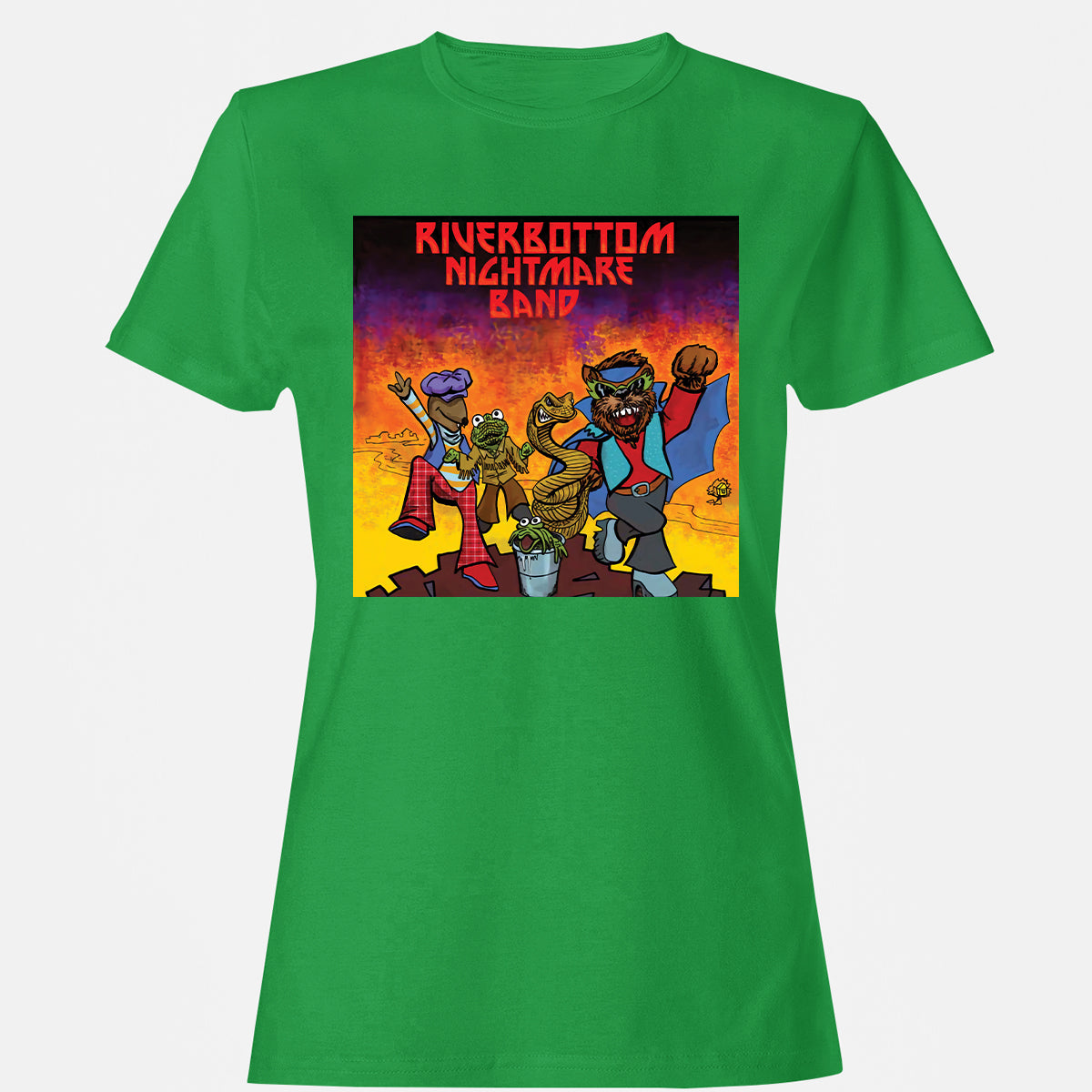 Women's T-Shirt - X4MDFJQ6 - Irish Green - 7
