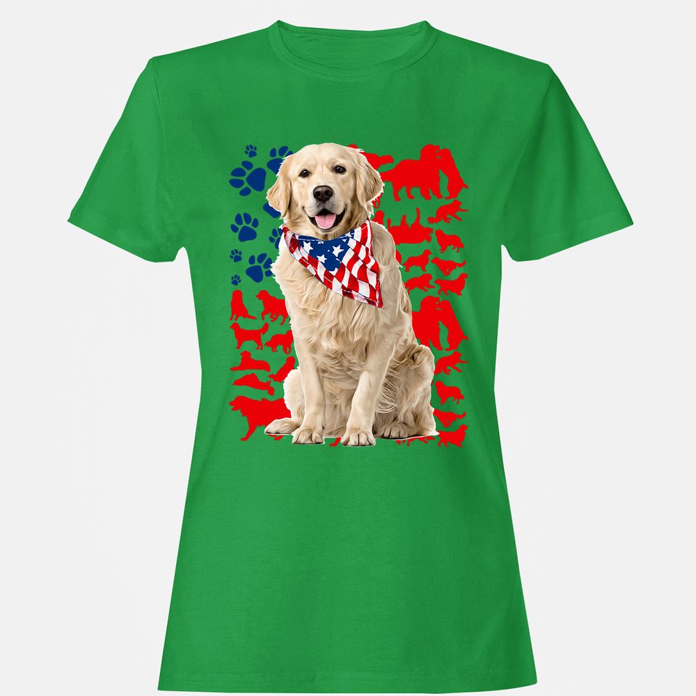 Women's T-Shirt - HTL7BJ96 - Irish Green - 7