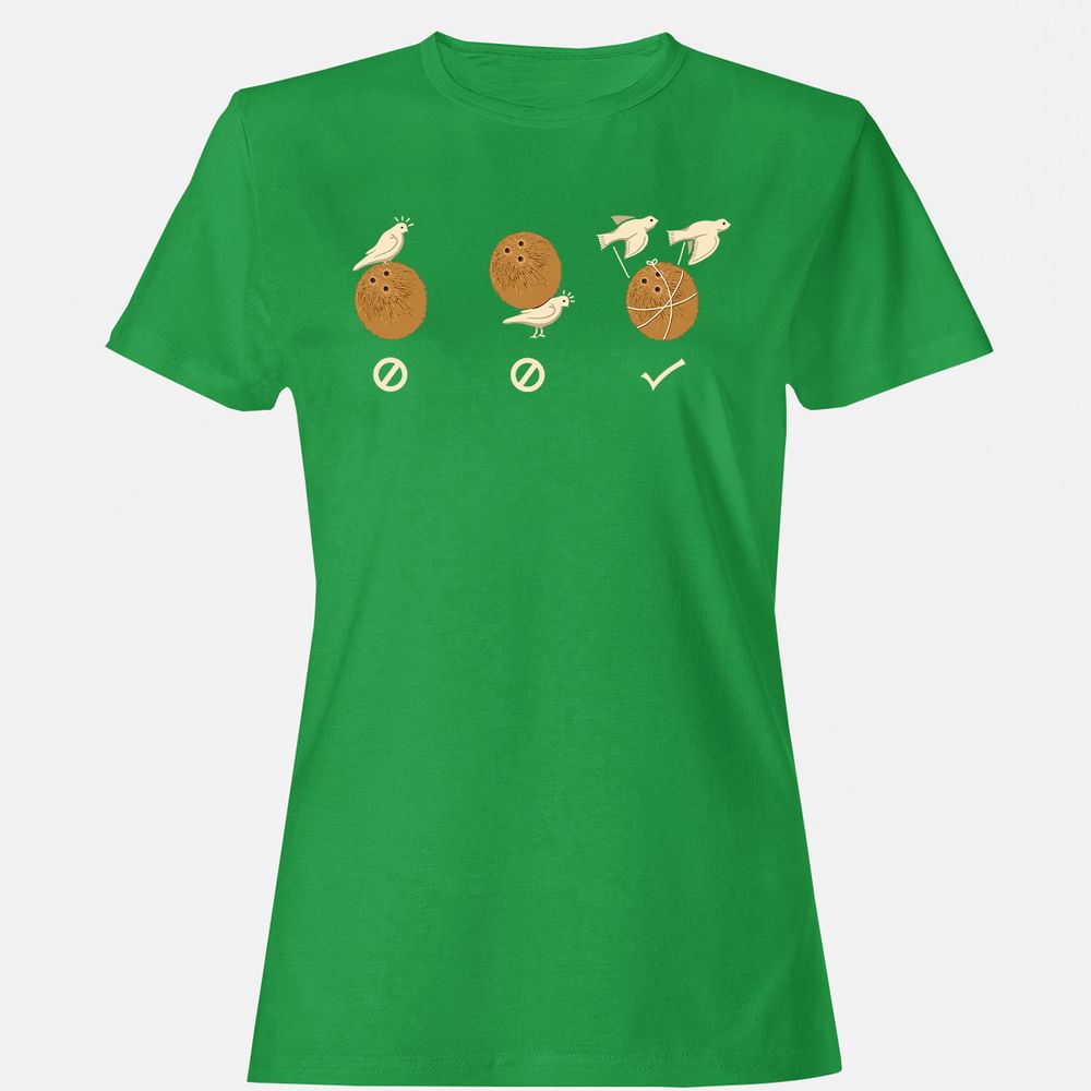 Women's T-Shirt - 16W26QSX - Irish Green - 7
