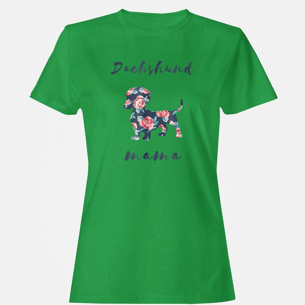 Women's T-Shirt - 4EL43PV5 - Irish Green - 7