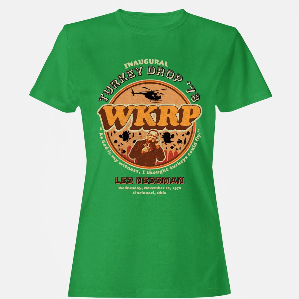 Women's T-Shirt - QVJN4JY5 - Irish Green - 7