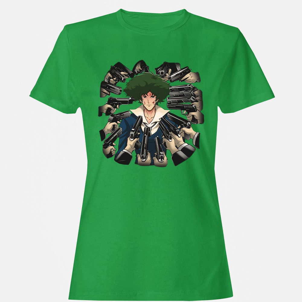 Women's T-Shirt - GQKZUUNY - Irish Green - 7
