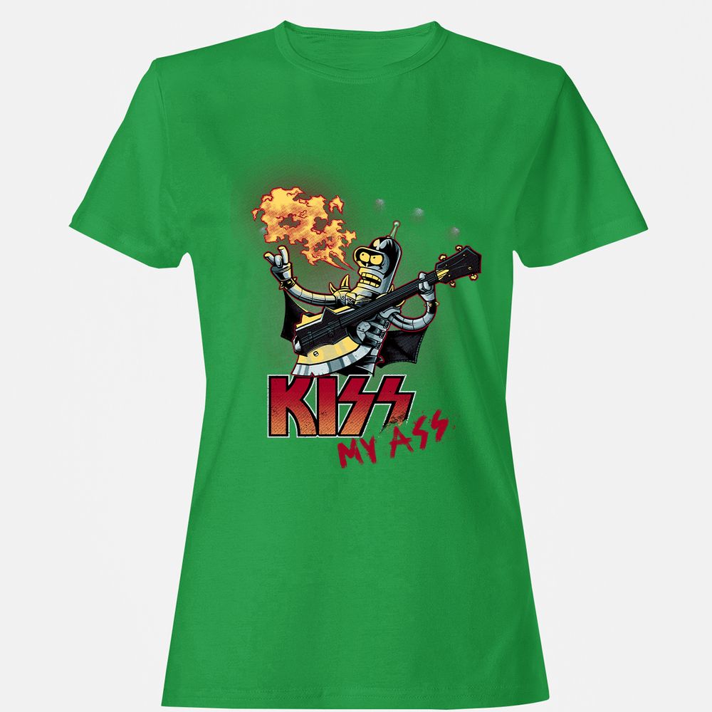 Women's T-Shirt - VLU86NX6 - Irish Green - 7