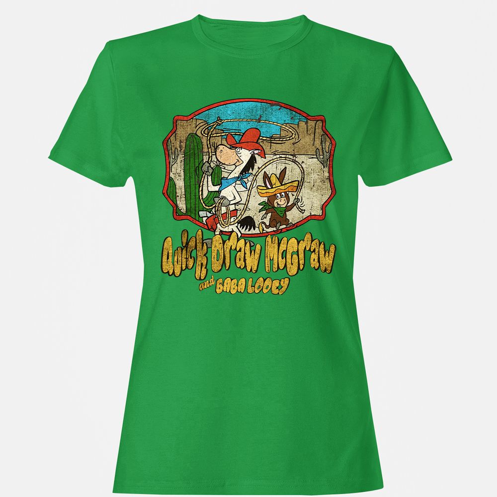 Women's T-Shirt - 97V6STHA - Irish Green - 7