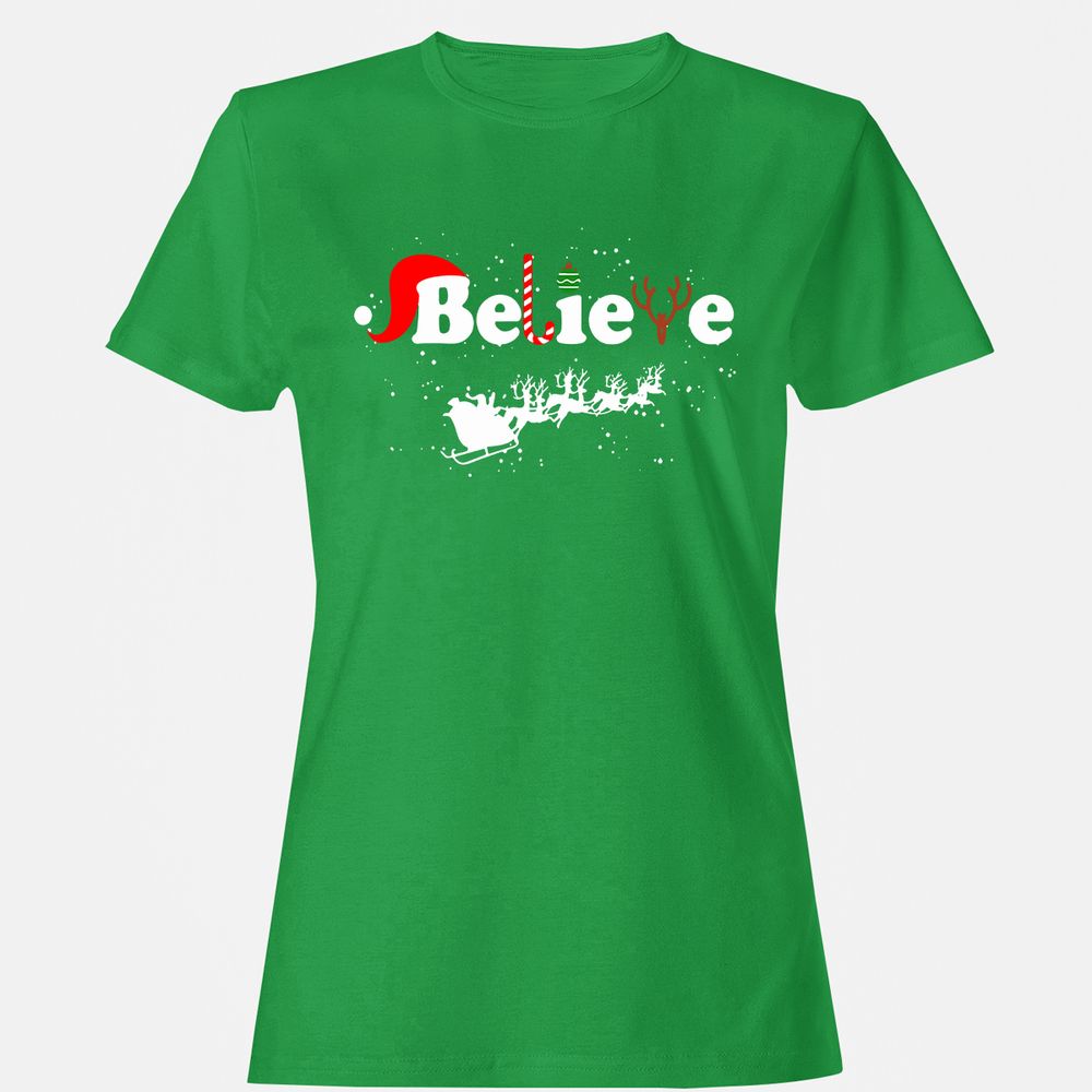Women's T-Shirt - PCUAV2T4 - Irish Green - 7