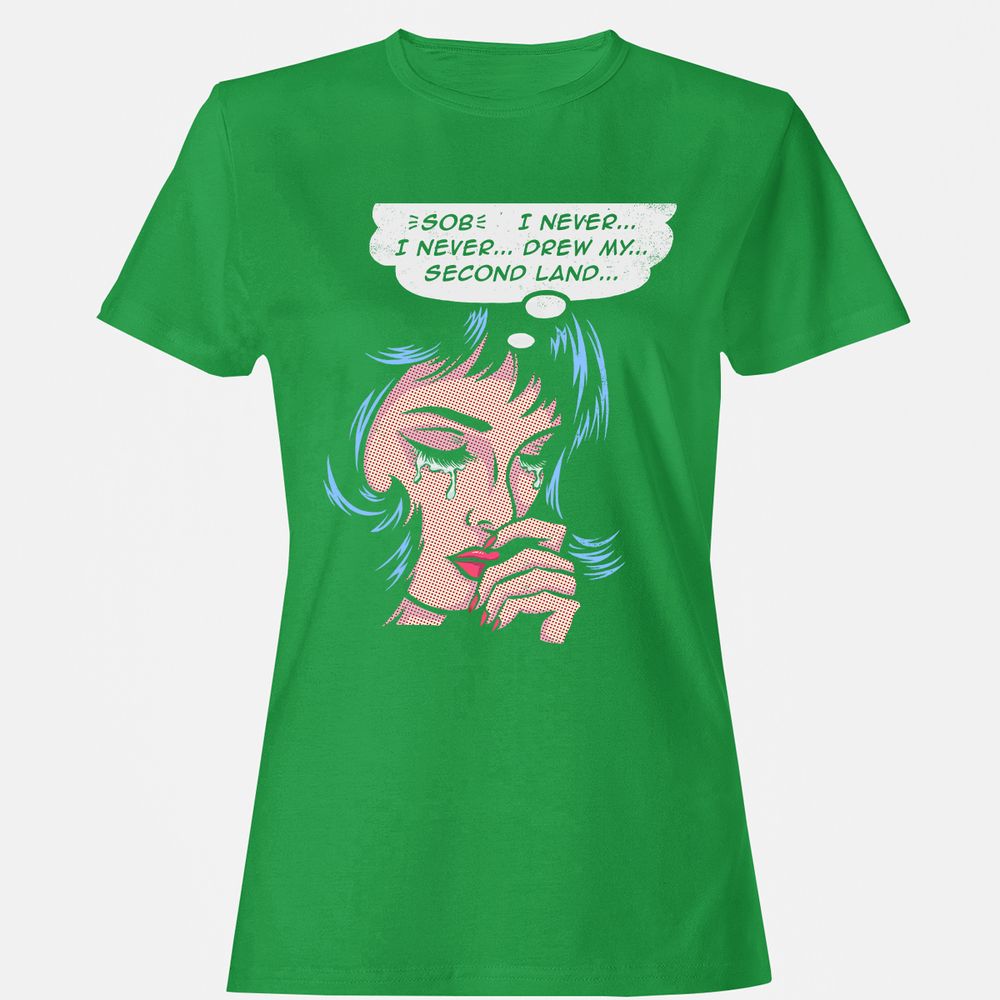 Women's T-Shirt - ZZ5J7JJE - Irish Green - 7